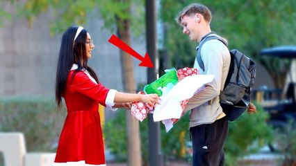 Giving Strangers Awkward Christmas Presents..