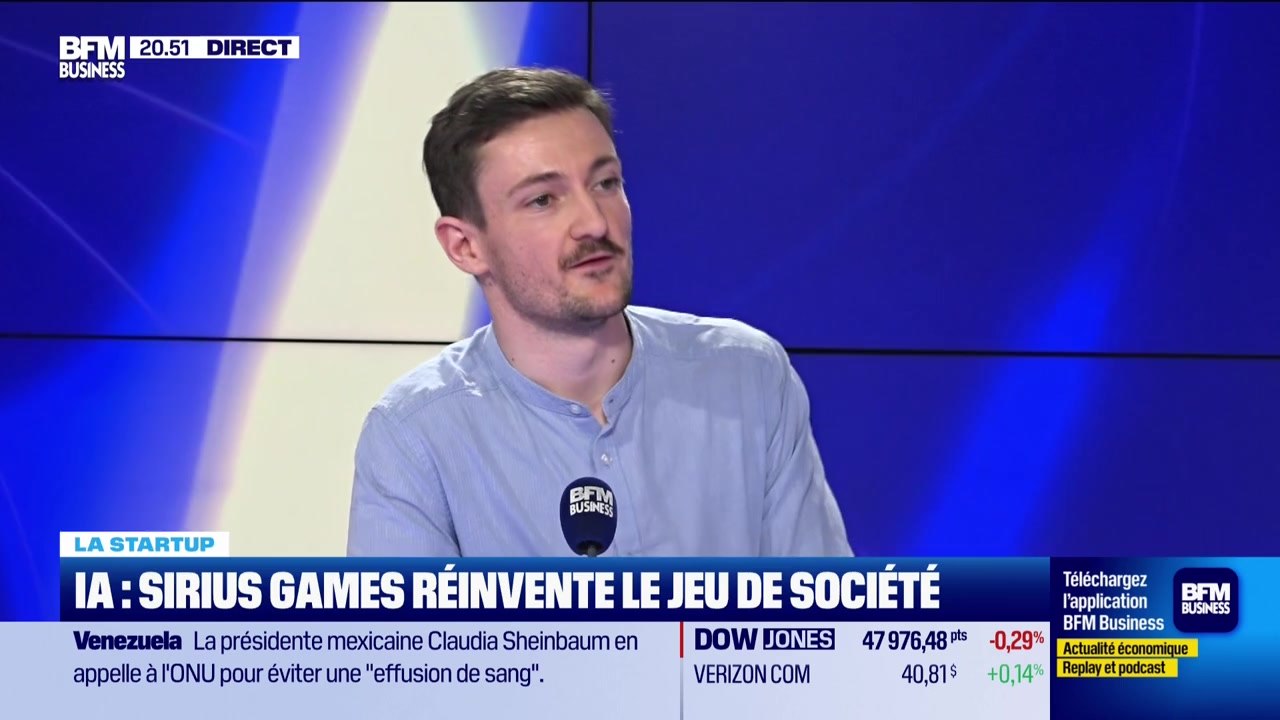 Benjamin Ferrié (Sirius Games) : IA, Sirius Games réinvente le jeu de société - 17/12