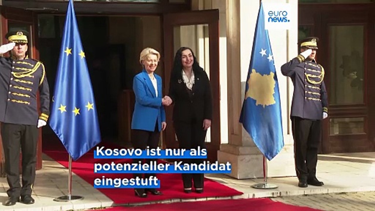 Trotz Regierungskrise: Kosovos Präsidentin Osmani hält am EU-Beitritt fest