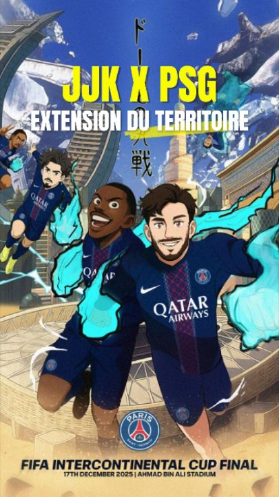 PSG x JJK