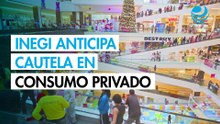 El Inegi atisba cautela persistente del consumo privado en la recta final del 2025