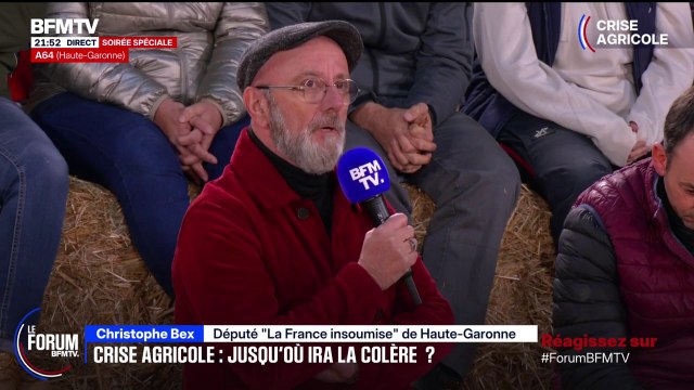 FORUM BFM - Dermatose nodulaire: Ça faisait 5 mois qu'on alertait la ministre de l'Agriculture affirme Christophe Bex, député LFI de Haute-Garonne