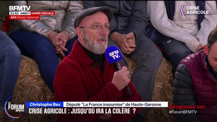 FORUM BFM - Dermatose nodulaire: "Ça faisait 5 mois qu'on alertait la ministre de l'Agriculture" affirme Christophe Bex, député LFI de Haute-Garonne
