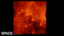 Close-Up View Of X1-Class Solar Flare Via NASA's IRIS Mission