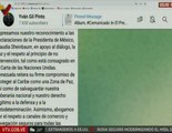 Venezuela agradece las declaraciones de paz y diálogo de la presidenta de México Claudia Sheinbaum