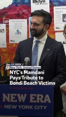 NYC’s Mamdani Pays Tribute to Bondi Beach Victims