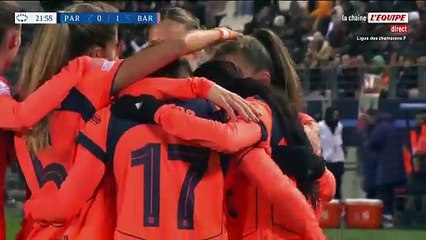 Le Paris FC subit la loi de Barcelone - Foot - Ligue des champions (F)