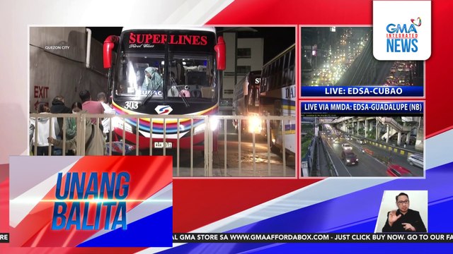 Ilang uuwi sa probinsiya para mag-Pasko, maagang bumiyahe ngayong araw para makaiwas sa siksikan | Unang Balita