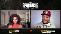 Tenika Davis enters the arena in 'Spartacus: House Of Ashur'