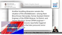 DOJ – Under evaluation pa ang aplikasyon sa witness protection program nina dating DPWH Engrs. Brice Hernandez at Jaypee Mendoza | Unang Balita
