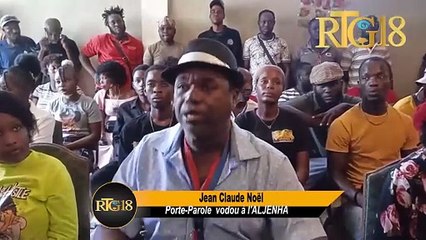 Dirijan ALJENHA di yap sipòte konseye prezidan Leslie Voltaire.