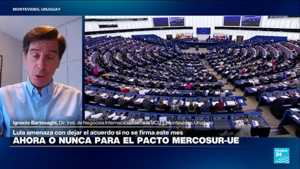 Ignacio Bartesaghi: "La UE está diciendo "no" a Mercosur por voluntad política"