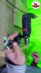 USO DEL TALADRO MULTIUSOS DE FORMA CASERA HACER CAJAS PARA ESPIGA MUY FACIL PRUEBA 1 - Luis Lovon