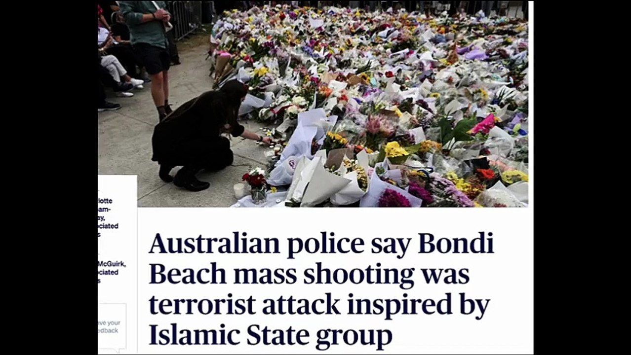FOR YOUR CONSIDERATION! THE MOSSAD PRESENTS THE BONDI BEACH MASSACRE PSYOP!