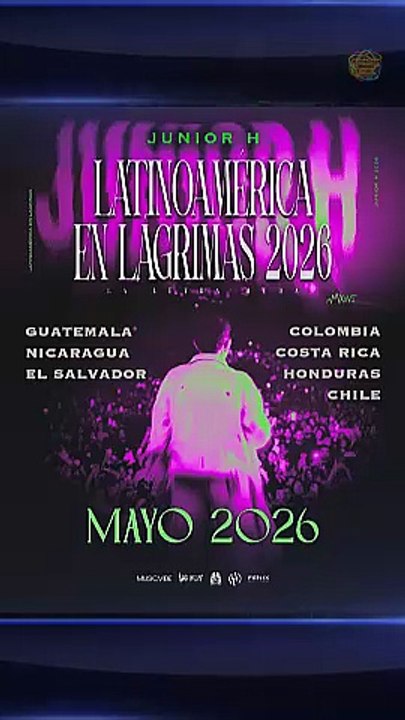 Junior H anuncia gira por LATAM