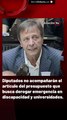 Diputados no acompañarán el artículo del presupuesto que busca derogar emergencia en discapacidad y universidades.