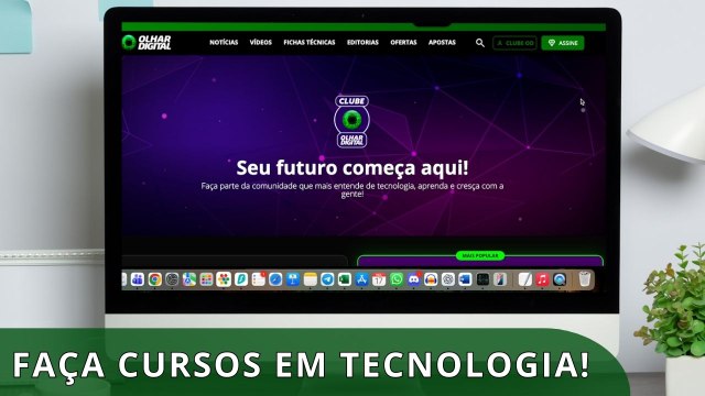 De programação a música, Olhar Digital lança cursos exclusivos para assinantes