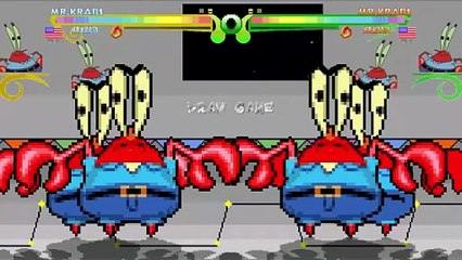 (Old, stupid) Mr. Krabs "Death Stare" Meme