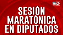 Sesión maratónica en Diputados: negocaciones a contrarreloj