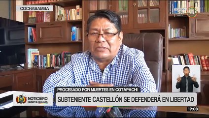 Enfrentamientos en Cotapachi: Subteniente Castellón podrá defenderse en libertad