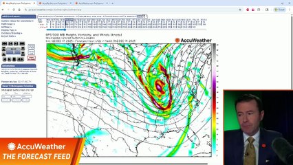 What do snow chances look like across the US in the week leading up to Christmas?