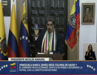 Presidente Maduro afirmó que Venezuela seguirá comerciando todos sus productos ante amenazas de EE.UU.