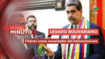 Maduro rinde tributo a Bolívar y destaca a Chávez como resucitador del proyecto bolivariano