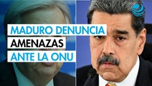 Maduro habla con jefe de la ONU: Denuncia "escalada de amenazas" y bloqueo petrolero de Trump