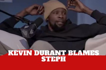 Kevin Durant blames Steph Curry for All-Star Game woes