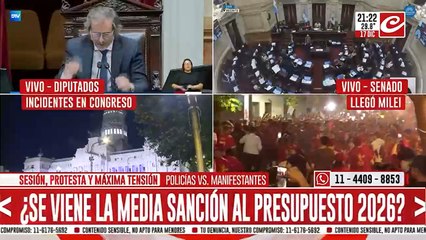 Posiciones encontradas: apoyos con condiciones y rechazos al ajuste del Presupuesto