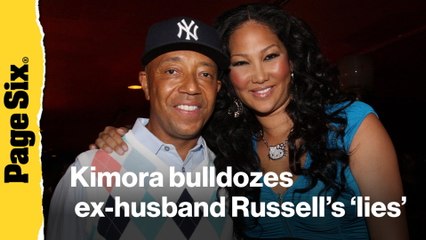 Kimora Lee Simmons bulldozes ex-husband Russell's 'lies' after his claims she kept him from kids