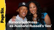 Kimora Lee Simmons bulldozes ex-husband Russell's 'lies' after his claims she kept him from kids