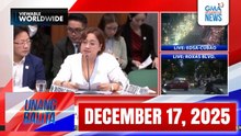 Unang Balita sa Unang Hirit: (Part 1) DECEMBER 17, 2025 [HD]