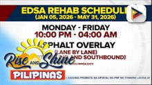 Bagong plano sa rehabilitasyon ng EDSA, inilatag ng DPWH; Naturang proyekto, tatagal na lamang ng 8 months | ulat ni Gab Villegas