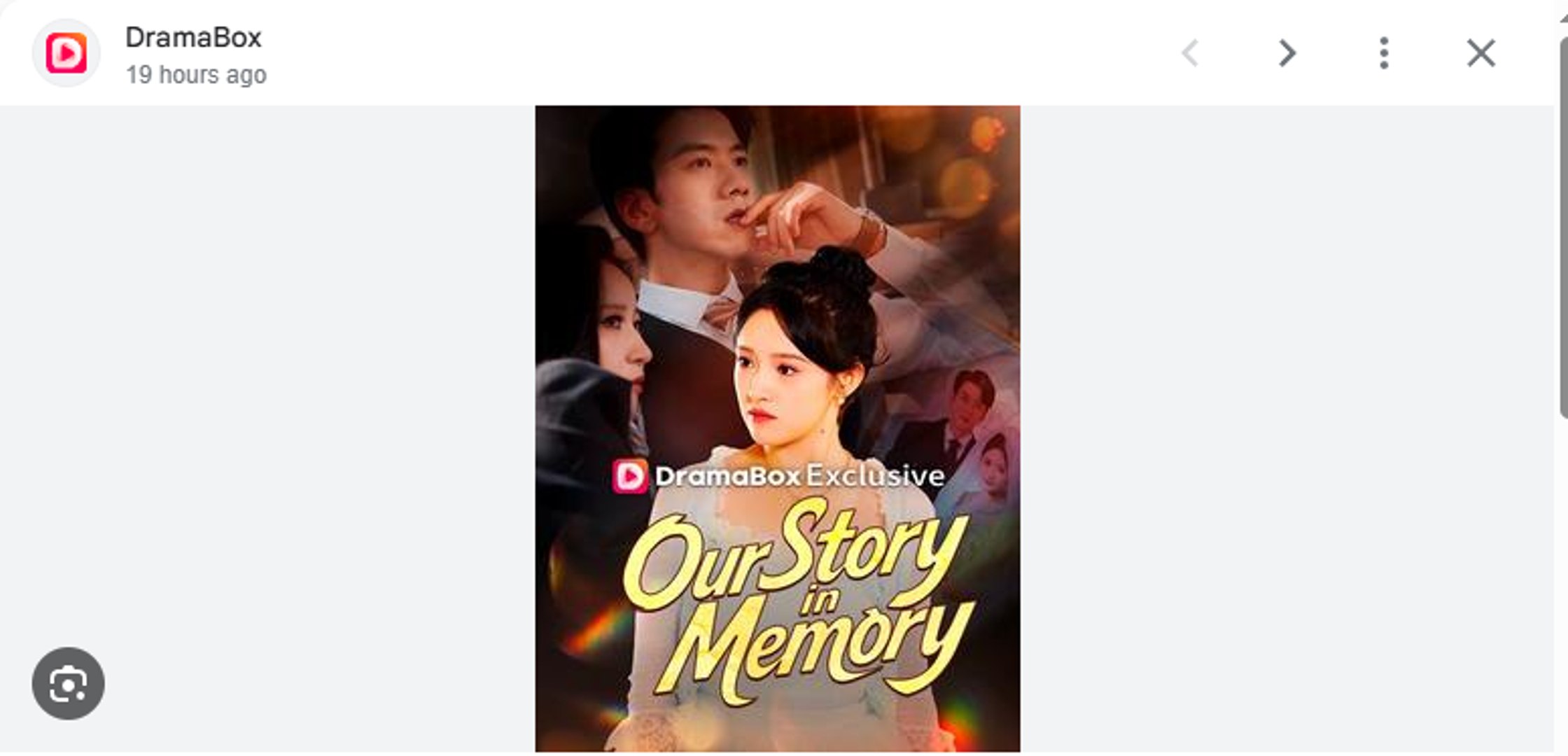 ⁣Our Story in Memory Chinese Drama - English Sub