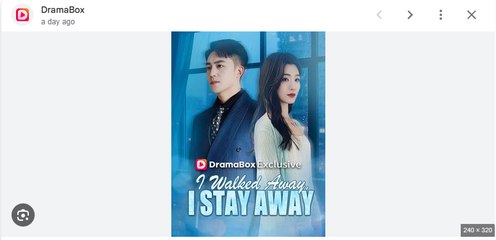 I Walked Away I Stay Away Chinese Drama - English Sub