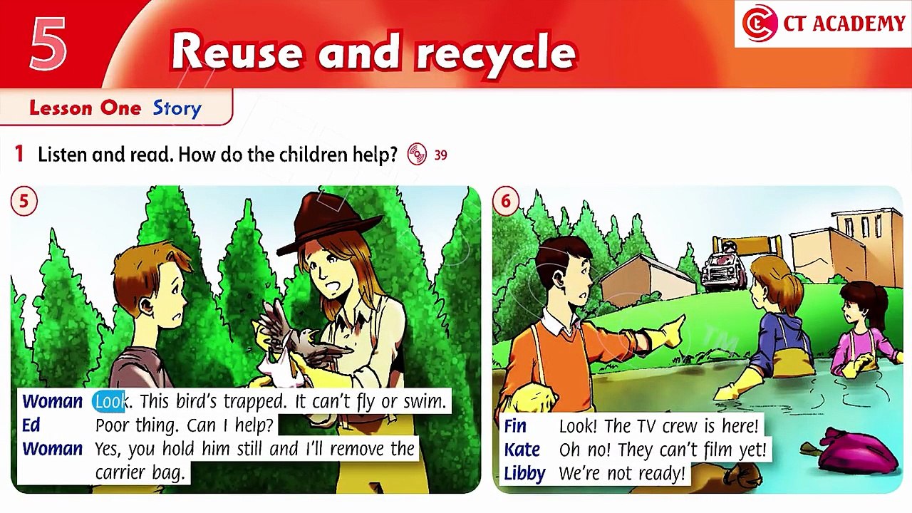 FAMILY AND FRIENDS 5 - Unit 5: REUSE AND RECYCLE