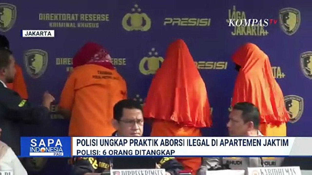 Polda Metro Jaya Bongkar Praktik Aborsi Ilegal di Apartemen Jakarta Timur | SAPA PAGI