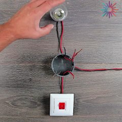 DIY electrical project for wiring a light switch💡
