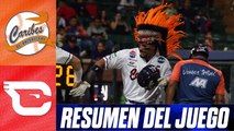 Resumen del juego Caribes de Anzoátegui vs Cardenales de Lara | 17 de diciembre de 2025