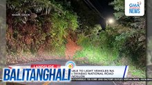 Mauban MDRRMO - Passable to light vehicles na ang bahagi ng Mauban, Tayabas national road na naapektuhan ng landslide | Balitanghali