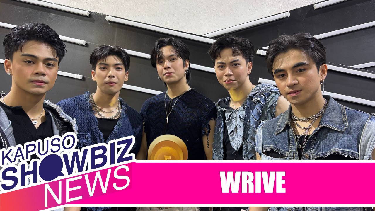 Kapuso Showbiz News: WRIVE, masayang nakasama sa MagPaskosikat 2025 ng 'It's Showtime'