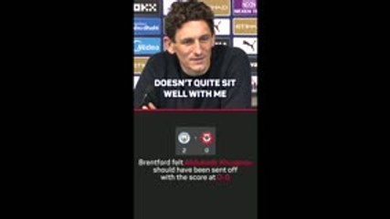 Brentford unhappy with no Khusanov red