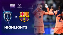 Paris FC 0-2 Barcelona | UEFA Women's Champions League 25/26 Match Highlights