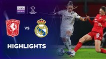 Twente 1-1 Real Madrid | UEFA Women's Champions League 25/26 Match Highlights