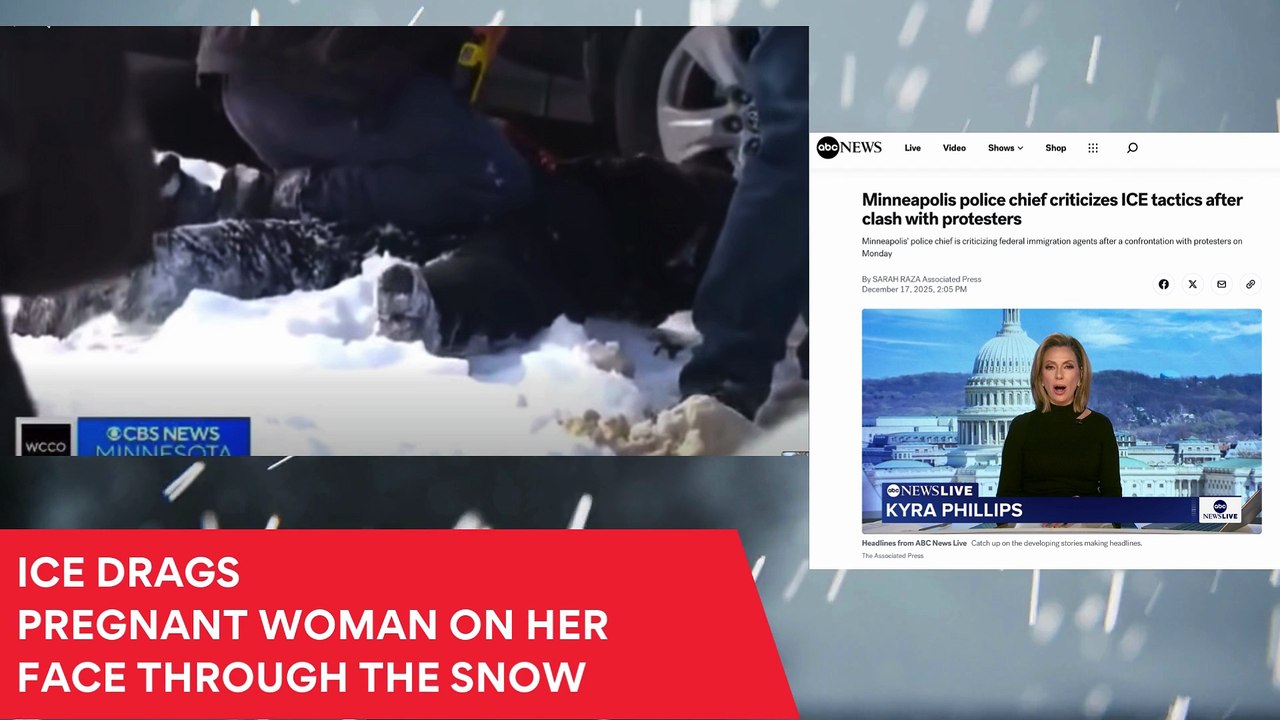 AOTR Elevates Pregnant woman drug by ICE through SNOW