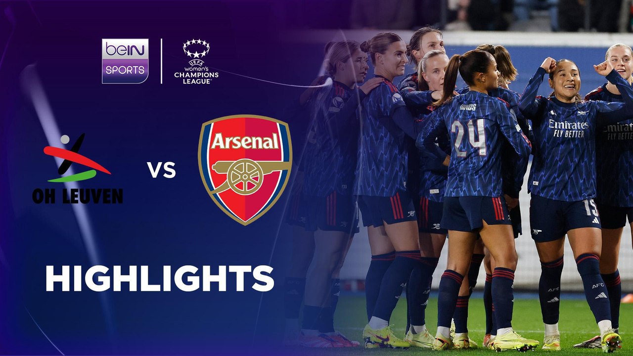 Oud-Heverlee Leuven 0-3 Arsenal | UEFA Women's Champions League 25/26 Match Highlights