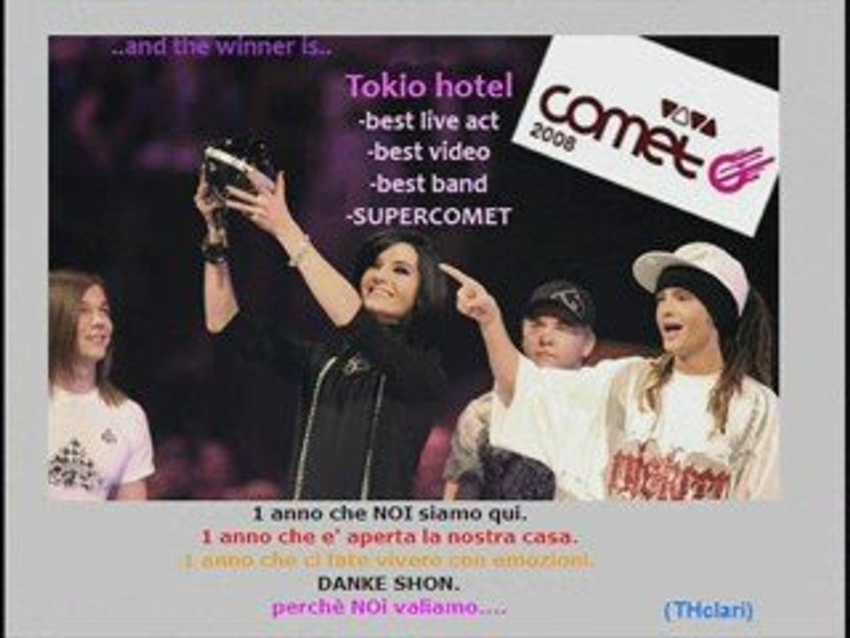 Il THOIF festeggia i Comet 2008