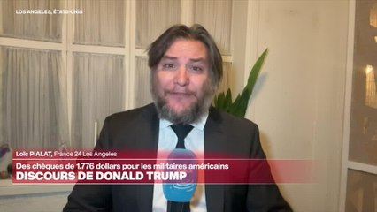 Donald Trump a fait une "sorte de mini discours de l'État de l'Union"