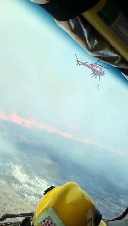 WATCH: A video posted by the Benalla Fire Brigade of the Goomalibee fire
